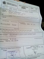 Penampakan Surat Setoran Pajak