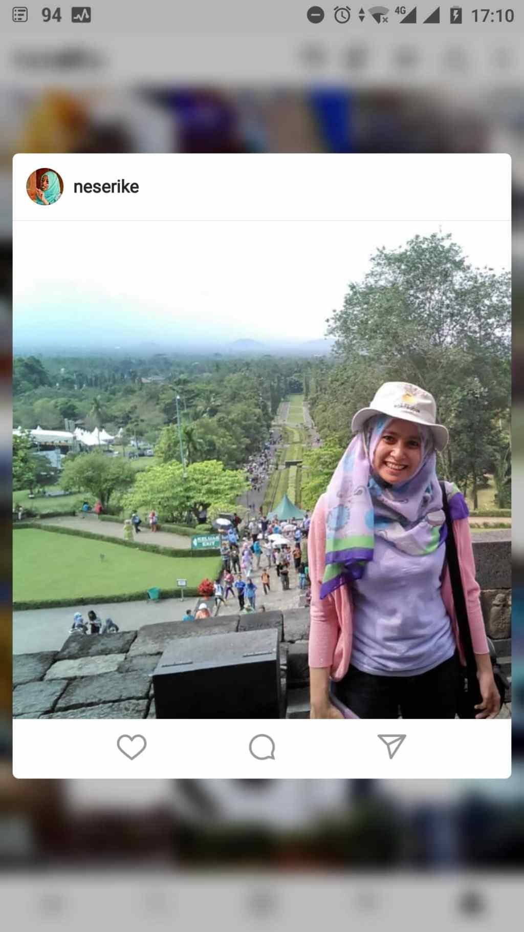 Ucapkan Selamat Tinggal pada Facebook : Neser Ike Cahyaningrum dan Instagram&nbsp;@neserike