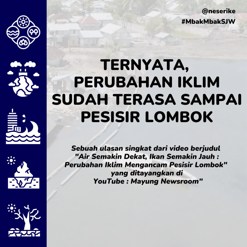 Ternyata Perubahan Iklim Sudah Terasa Sampai Pesisir Lombok